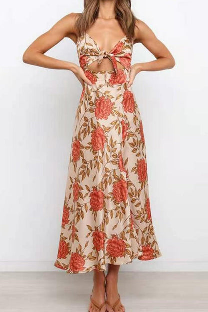 June - Summer Flower Print Dress