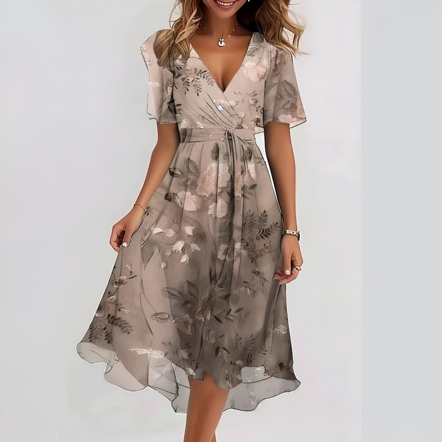 Mindi™ - Short Sleeve Dress