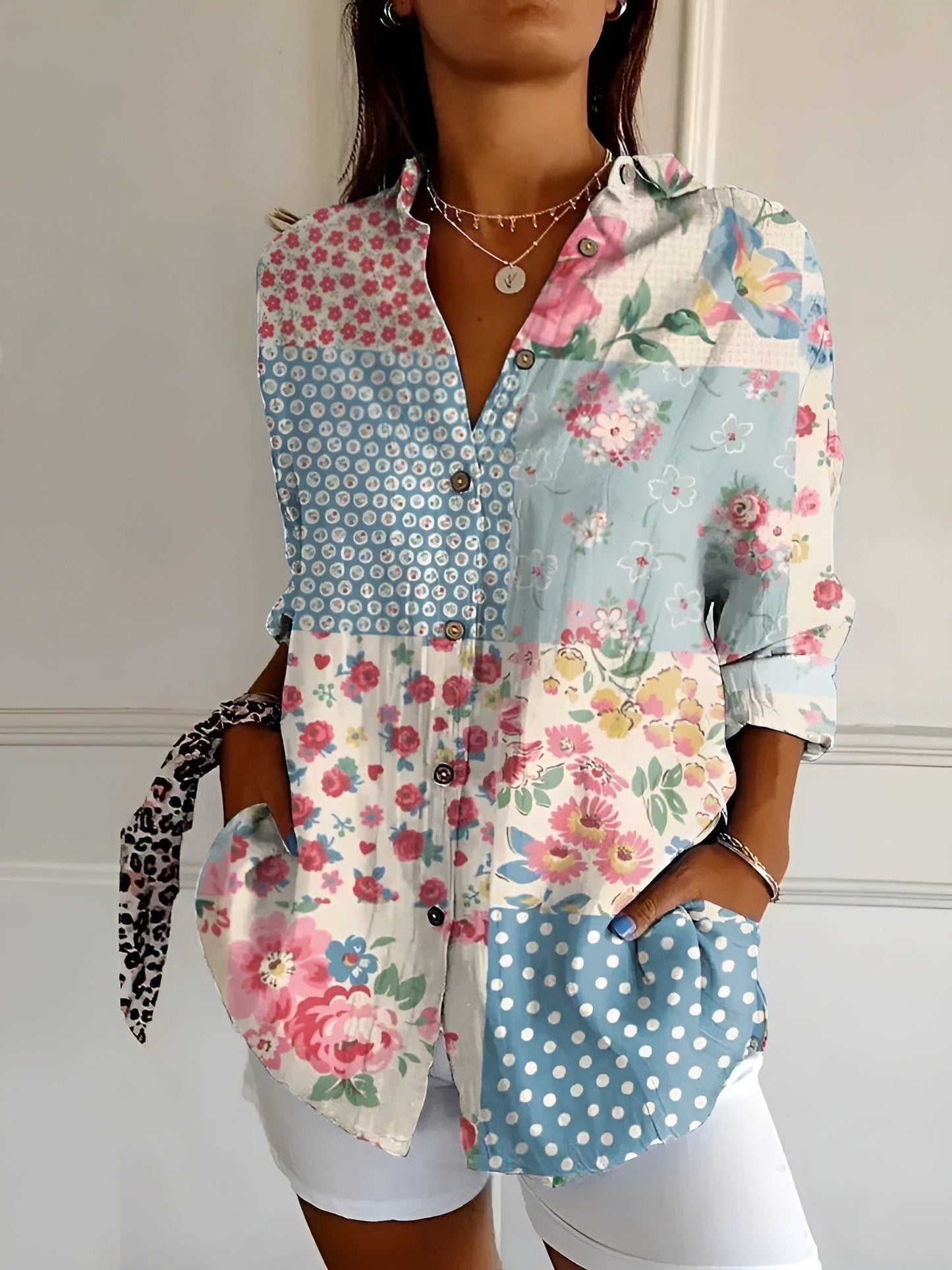 Erika - Blossom Breeze Blouse