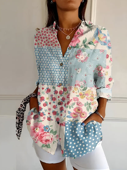 Erika - Blossom Breeze Blouse