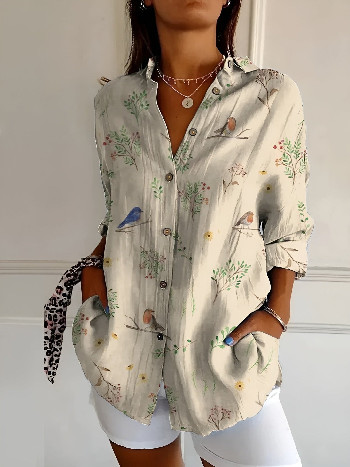 Erika - Blossom Breeze Blouse
