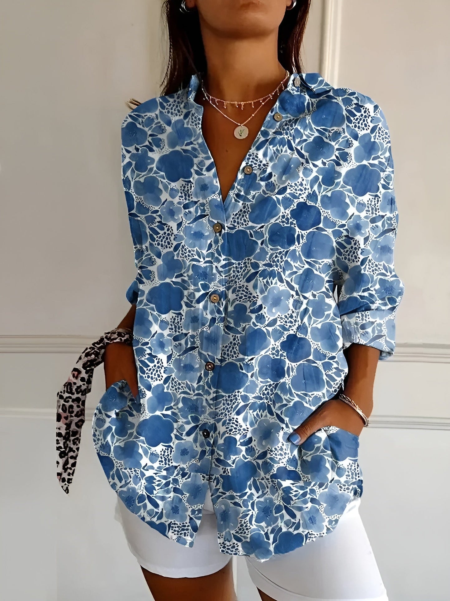 Erika - Blossom Breeze Blouse
