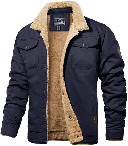Lars - Bomber Jacket With Wool Lining
