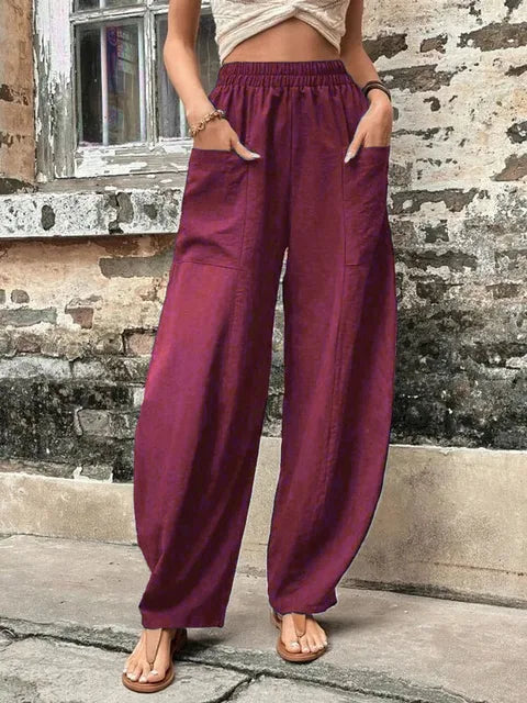 Relaxed Summer Pants by Amira