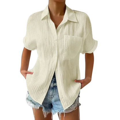Yordan's - Pocket Short Sleeved Collared Shirt