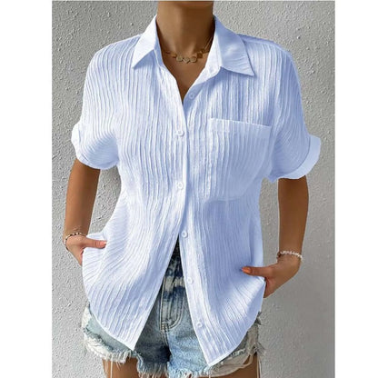 Yordan's - Pocket Short Sleeved Collared Shirt